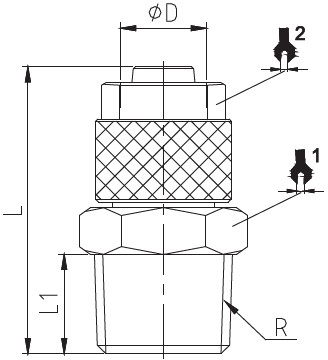 Male Adapter Rapid Screw Fittings For Plastic tube, Brass connectors, Brass Pipe Joint Fittings, Pneumatic Fittings, Air Fittings, Pneumatic Fittings, Tube fittings, Pneumatic Tubing, pneumatic accessories.